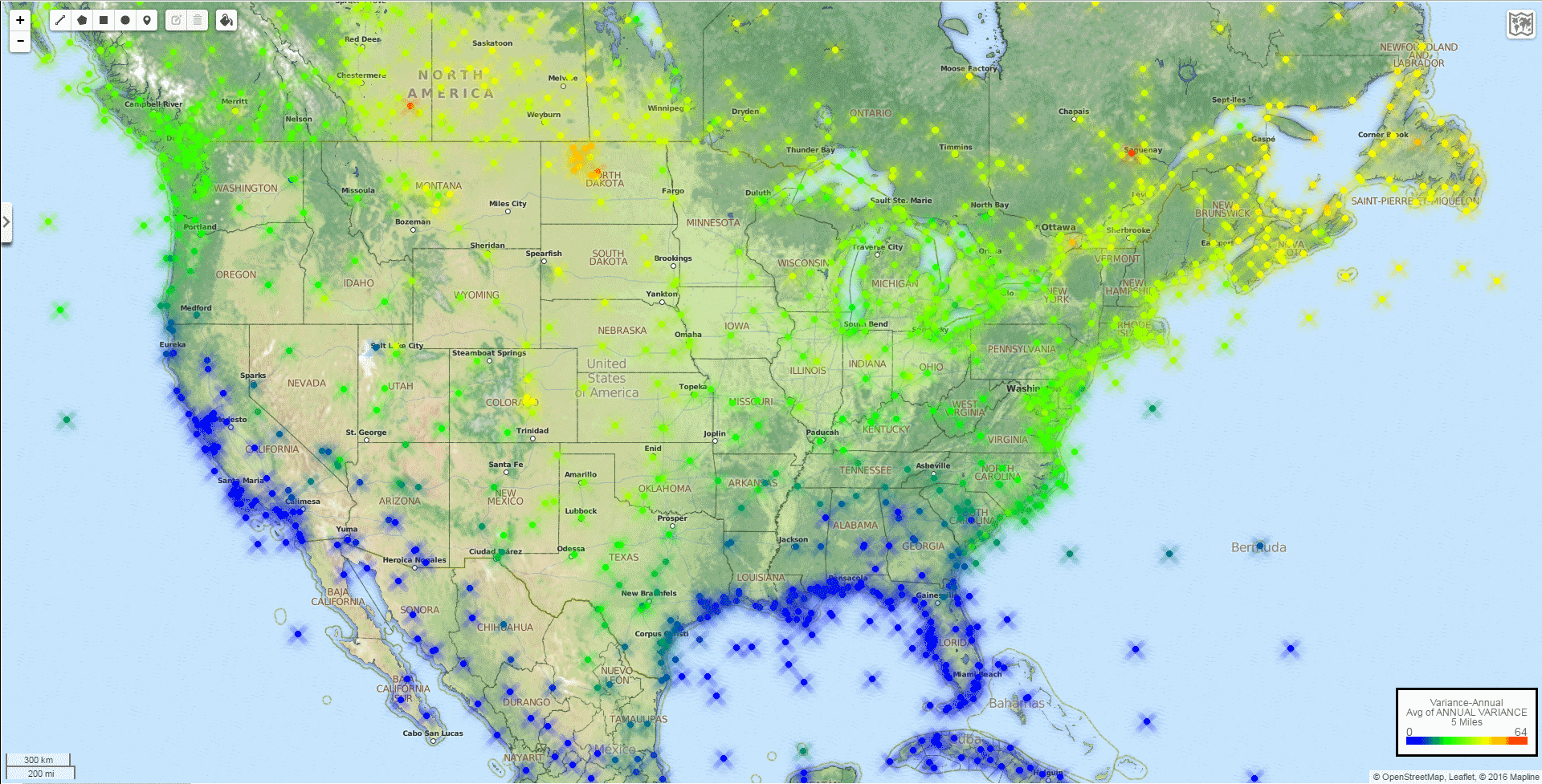 San Diego Barometric Pressure Chart